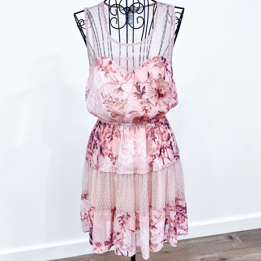 American Rag pink summer Dress - flower print Dress